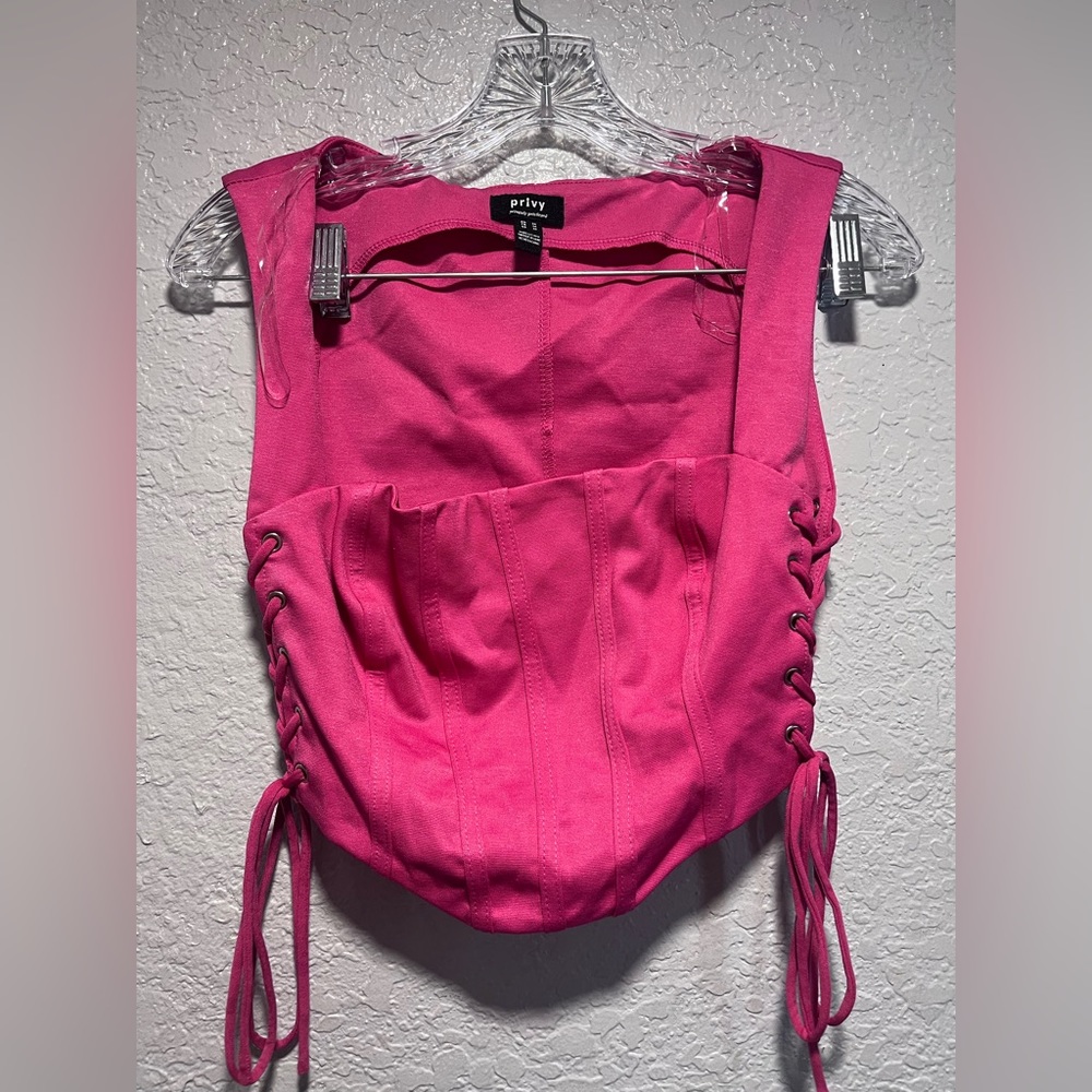 Never worn pink top